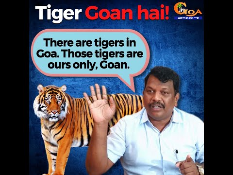There are tigers in Goa. Those tigers are ours only, Goan: Michael Lobo