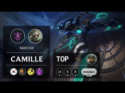 Camille Top vs Olaf - KR Master Patch 9.19