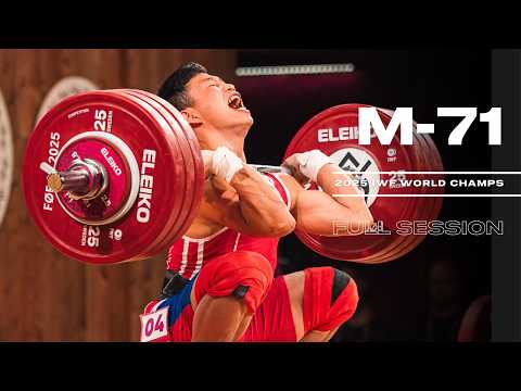 (10 World Records!) Men's -71kg 2025 World Weightlifting Championships | Full Session