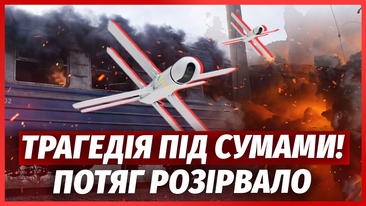 🔴Екстрено! ЛАНЦЕТ ВЛЕТІВ У ПОЇЗД З СОТНЯМИ ПАСАЖИРІВ. Загорівся аеродром. З?