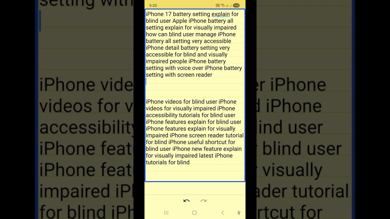Battery important setting with voice over check battery health first time charge date recycle count 