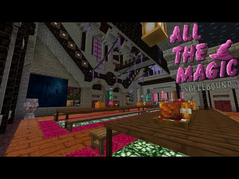 Build Update and Botania Progression: ATM Spellbound Minecraft 1.16.5 LP EP #27
