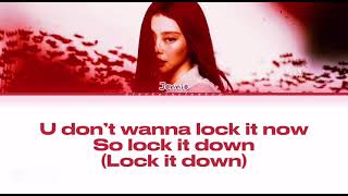 Download lagu Lock it down - Jennie (UNRELEASED SONG, HD STUDIO QUALITY) - Colored Lyrics  mp3