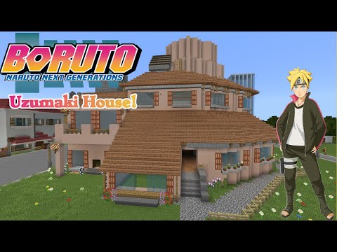 Minecraft Tutorial! How to make Boruto's House! Naruto/Boruto Next Generations! **Anime Builds**