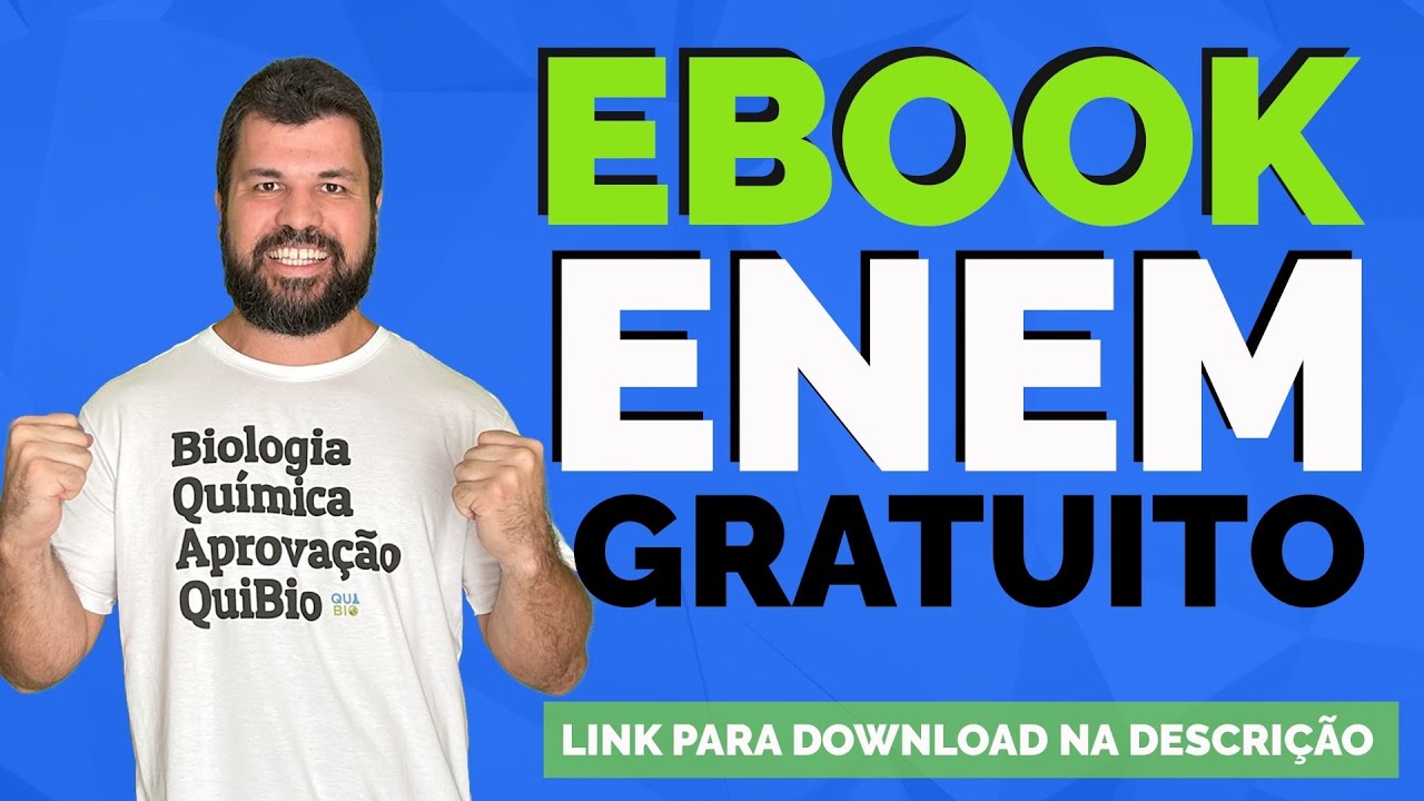 EBOOK ENEM Gratuito - Volume 2 - Parasito Doenças - 360 Questões com vídeos comentando o conteúdo.