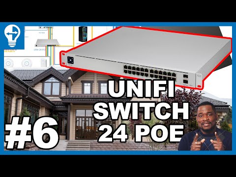 #6: Installation of the UniFi Switch 24 PoE for My Home Network | UniFi Network | USW 24 POE