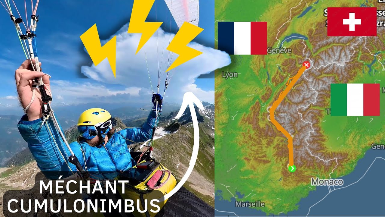 Watch video 262 KM - Traversée des alpes françaises. Saint André - Chamonix, en parapente. 262 KM - Traversée des alpes françaises. Saint André - Chamonix, en parapente.