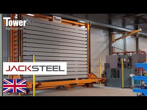 LOGITOWER: JACK STEEL - automated steel bars storage system