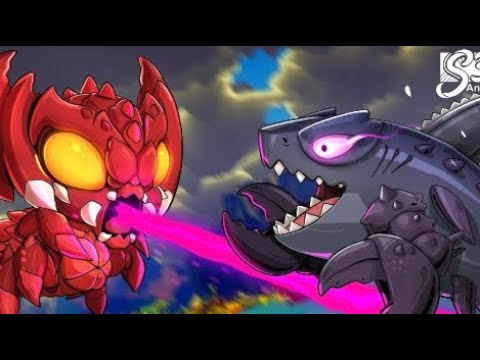 Ich reagiere auf Baby Destroyah vs Mutant Megalodon