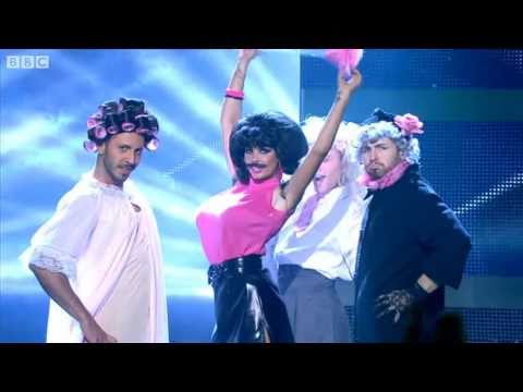 Katie Price does Queen's "I Want to Break Free" - Let's Dance for Comic Relief 2011 Final - BBC