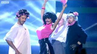 Katie Price does Queen&#39;s &quot;I Want to Break Free&quot; - Let&#39;s Dance for Comic Relief 2011 Final - BBC