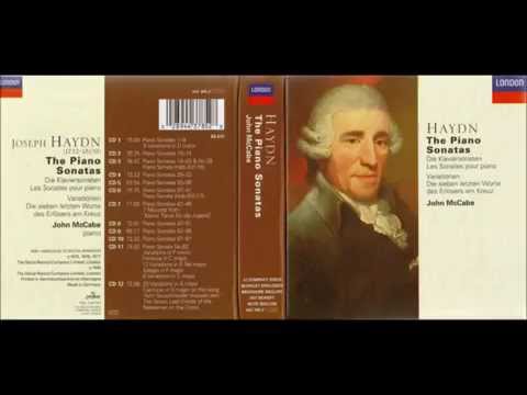 John McCabe plays Haydn's Piano Sonata 31 in A flat major (III. Presto)