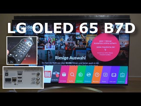 LG OLED 65B7D / 65C7D | 4K | kurze Vorstellung | Smart TV 2017 | 65 Zoll Fernseher