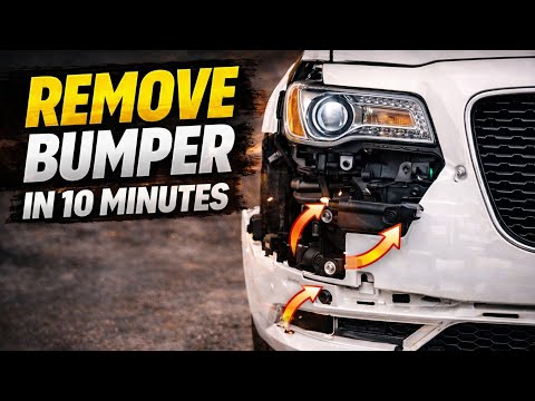 How to Remove a Chrysler 300 Bumper in 10 Minutes (Easy)