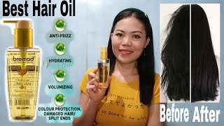 Best hair oil para sa dry, frizzy and damaged hair | Bremod Moroccan Argan Oil