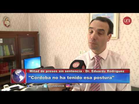 Mitad de presos sin sentencia