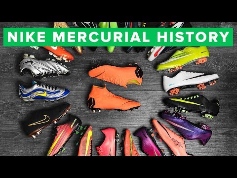 NIKE MERCURIAL - the history of all Nike Mercurial Vapor & Superfly football boots