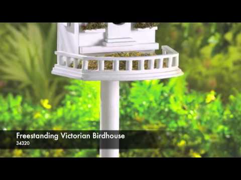 34320 - Freestanding Victorian Birdhouse
