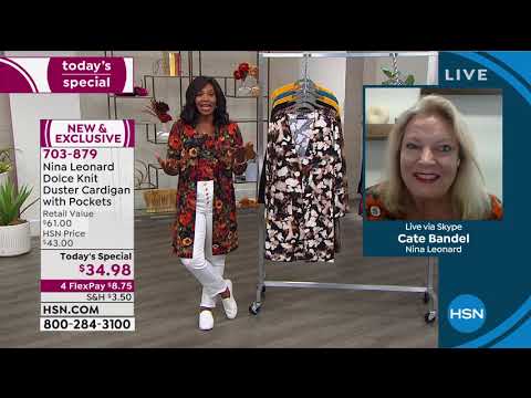 HSN | Nina Leonard Fashions 08.13.2020 - 01 PM