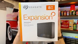 Seagate Expansion Desktop Festplatte 8TB Review