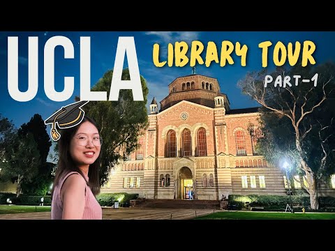 Library Walk -- UCLA Powell Library & Charles Young Research Library:  A Vibrant Oasis of Knowledge