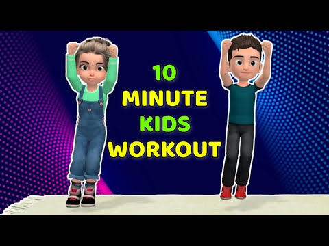 10 MINUTE KIDS WORKOUT: PROPRIOCEPTIVE ACTIVITY TO IMPROVE FOCUS