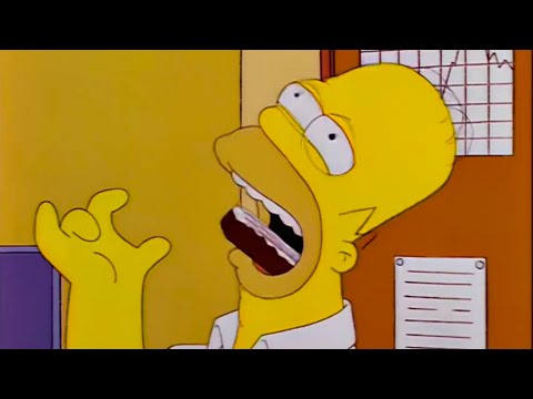 Simpsons - Eats More Like A Duck (from "Homer's Enemy")
