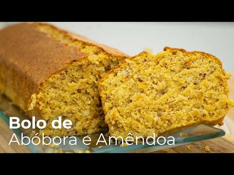 Receita de Bolo de Abóbora e Amêndoa que vai Fazer Sucesso! 🎃