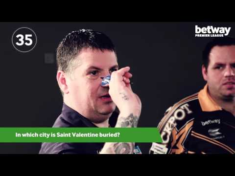 Gary Anderson - Betway Flight Map Challenge Week Two