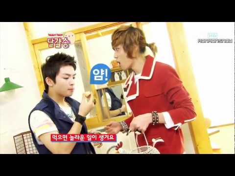 111030 「 HD 」 Teen Top ღ Egg Song @ Inkigayo