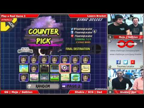 PARG3 - GG|Mojo & Sethlon vs Shokio & Dad - Losers Bracket