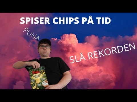 Spiser chips på tid - kan i slå rekorden..?