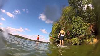 preview picture of video 'SUP Footage from Marsh Creek Lake'