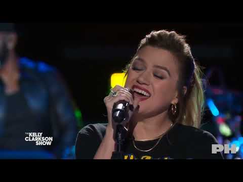 Kelly Clarkson - favorite kind of high (David Guetta Remix) (Live on The Kelly Clarkson Show)