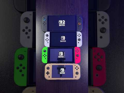 Switch 2 vs Switch OLED vs Switch 1 vs Switch Lite boot up time