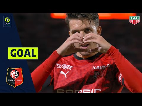 Goal Adrien HUNOU (18' - STADE RENNAIS FC) STADE RENNAIS FC - ANGERS SCO (1-2) 20/21