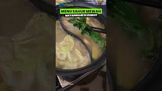 Jalani Puasa Bersama Keluarga, Mayangsari Pamer Menu Sahur Mewah di Rumah, Ada Makanan Jepang