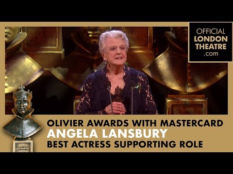 Angela Lansbury wins Best Actress Supporting Role | Olivier Awards 2015 with Mastercard