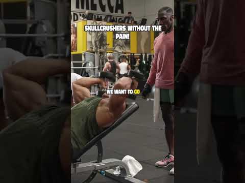 The RIGHT Way to Do Dumbbell Skull Crushers! 💪 | 7x Mr. Olympia Phil Heath & Shannon Sharpe