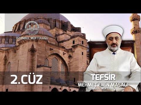 2.  Cüz | Tefsir Dersi | Mehmet Emin MAŞALI