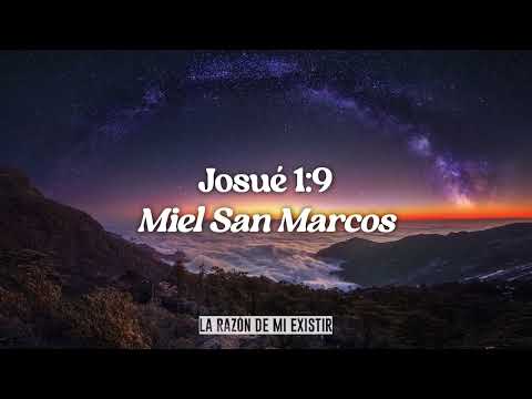 Josué 1:9 - Miel San Marcos