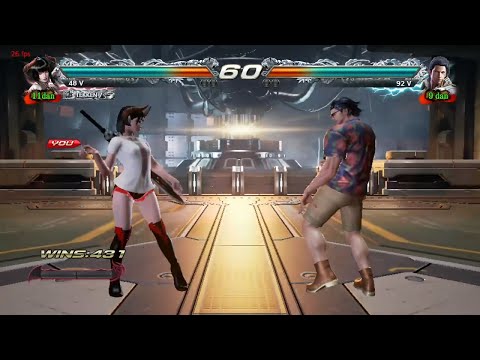 369_5 Eliza vs Claudio - Tekken 7 ( Uchiha x24 ) PC sin Grafica