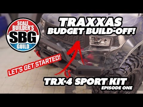 Traxxas TRX-4 Sport Kit Budget Build-Off Ep1