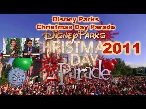 2011 Walt Disney World Christmas Day Parade |Disney Parks| Mario Lopez | Nick Cannon | Justin Bieber