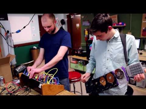 Recycled Hard Drive Instrument - Electric Waste Orchestra