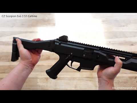 Vorstellung CZ Scorpion Evo 3 Kaliber 9mm Luger