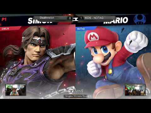 Anvil Smash Ultimate #6: KOS - NOTAG vs Deathmelon