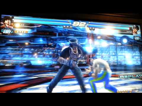 TEKKEN TAG TOURNAMENT 2 : AO (Alisa, Miguel) vs Lowhigh (Law, Bryan) [HD]
