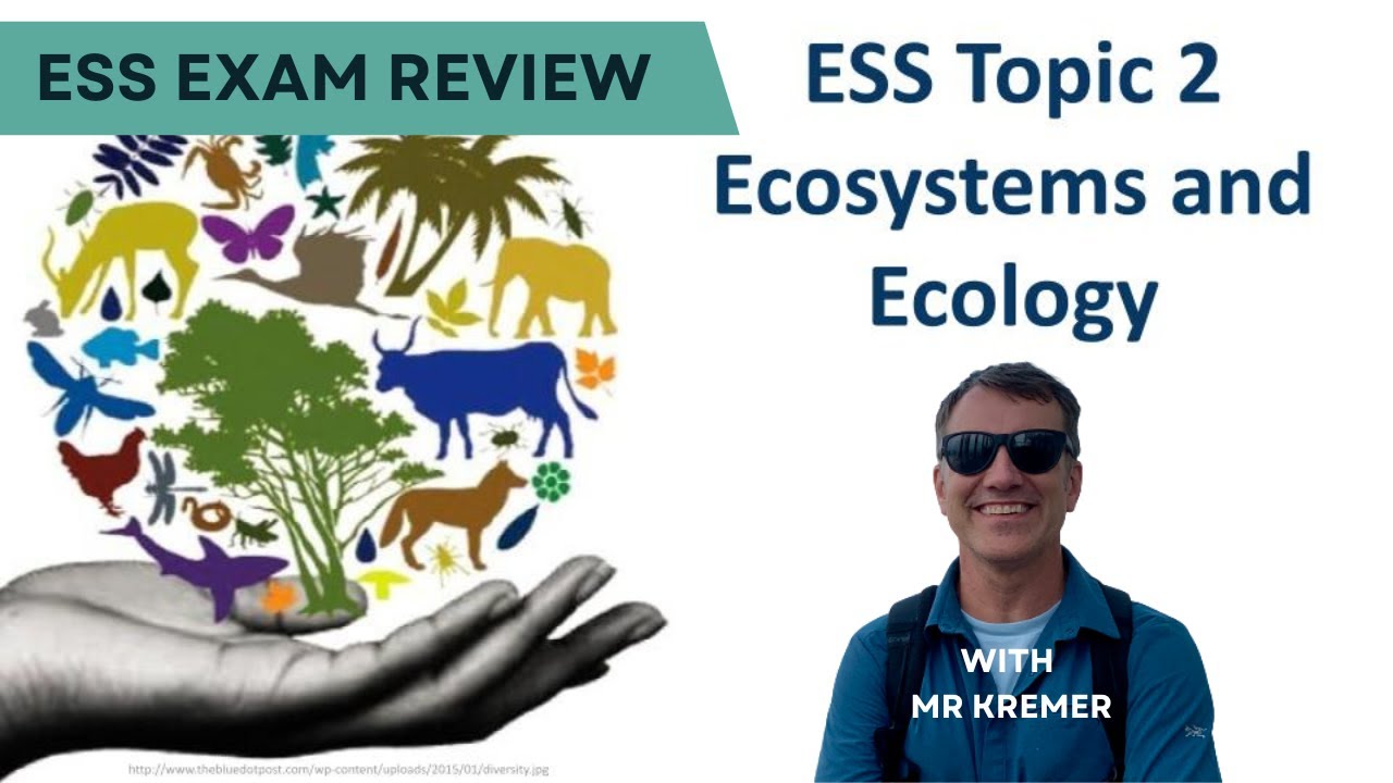 IB ESS topic 2 Ecosystems and Ecology Exam Review: 2.1 through 2.5 (2017 syllabus)