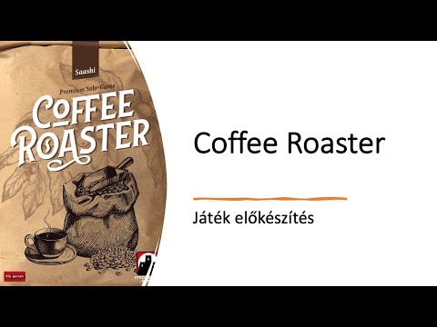Coffee Roaster előkészítése (setup) - Robert SoloPlay